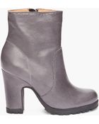 Maison Martin Margiela Low Grey Boots - Lyst