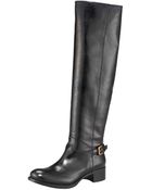 Prada Tall Buckle Riding Boot - Lyst