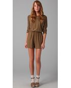 Club Monaco Kiena Romper - Lyst