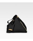 Jil Sander Square Zip Wristlet - Lyst