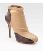 Maison Martin Margiela Two-tone Leather Ankle Boots - Lyst