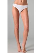 Marlies Dekkers Cotton Tanga Thong - Lyst