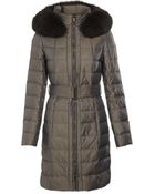 Max Mara Quilted Coat - Lyst