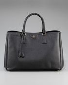 Prada Saffiano Lux Tote - Lyst