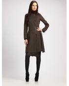 Lafayette 148 New York Double-face Wool Coat - Lyst