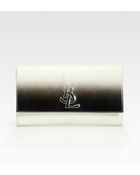 Saint Laurent Large Patent Leather Clutch - Lyst