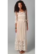 Zimmermann Trivial Embroidered Maxi Dress - Lyst