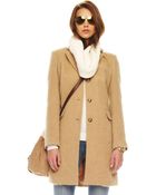 Michael Kors Reefer Coat - Lyst