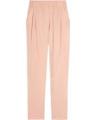3.1 Phillip Lim Slouchy Silk-crepe Pants - Lyst