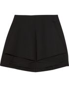 Antonio Berardi Wool-blend Pleated Mini Skirt - Lyst