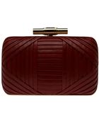Eastland Woven Leather Box Clutch - Lyst