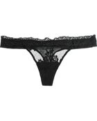 La Perla Lace Thong - Lyst