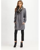Vince Boatneck Slouchy Sweater - Lyst