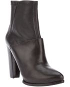 McQ by Alexander McQueen Leather Ankle Boot - Lyst