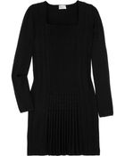 Philosophy di Alberta Ferretti Ribbed Wool Sweater Dress - Lyst