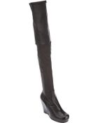 Rick Owens Wedge Boot - Lyst