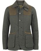 Barbour To Ki To Olive Quilted Sporting Jacket - Lyst