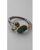 Alexis Bittar Gem Cluster Hinge Bracelet - Lyst