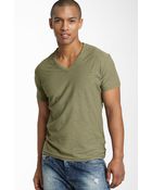 Diesel Tos Extra Trim Fit V-neck Slub T-shirt - Lyst