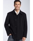 Hugo Boss Boss Black Chester Trim Fit Wool Blend Coat - Lyst