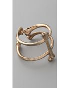 Low Luv X Erin Wasson Vertical Bone Bangle - Lyst