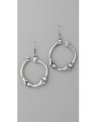 Low Luv X Erin Wasson Bone Hoop Earrings - Lyst