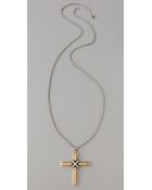 Low Luv X Erin Wasson Cross Necklace - Lyst