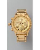 Nixon Oversized Chrono Watch - Lyst