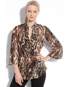 Alberto Makali Print Tunic - Lyst