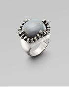Elizabeth And James Gray Agate & Sterling Silver Ring - Lyst