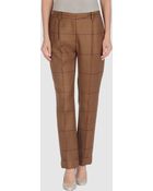 Ferragamo Salvatore Casual Pants - Lyst