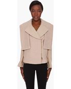 3.1 Phillip Lim Scarf Collar Coat - Lyst