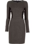 Paul Smith Black Label Long Sleeve Dress - Lyst