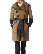 Temperley London Sofia Panelled Coat - Lyst