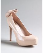 Dv By Dolce Vita Briar Bow Detail Platform Pumps - Lyst