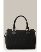 Fendi Chef Boston - Zucca Logo Jacquard Satchel - Lyst