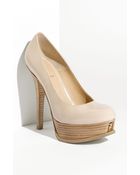Fendi Sta Platform Pump - Lyst