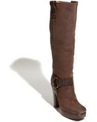Frye Harmony Tall Harness Boot - Lyst