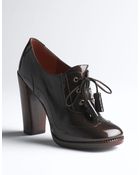 Marc By Marc Jacobs Patent Leather Oxford Pumps - Lyst