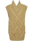 3.1 Phillip Lim Cashmere and Wool-blend 3d Cable Knit Tunic - Lyst