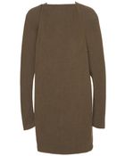 Rick Owens Double Faced Cashmere Robe Coat - Lyst