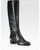 Sergio Rossi Harley Leather Knee-high Boots - Lyst