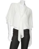 Elizabeth And James Romantic Lace Insert Shirt - Lyst