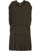 Theyskens' Theory Diza Satin-jersey Dress - Lyst