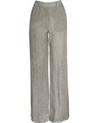 Donna Karan New York Linen Wide-leg Pants - Lyst
