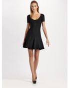 Hervé Léger A-line Dress - Lyst