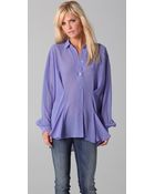 Acne Studios Shining Blouse - Lyst