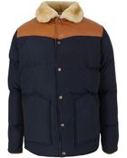 Penfield Rockwool Navy Jacket - Lyst