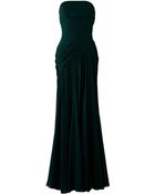 Eastland Strapless Pleated Gown - Lyst