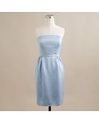 J.Crew Darlene Dress in Silk Satin - Lyst